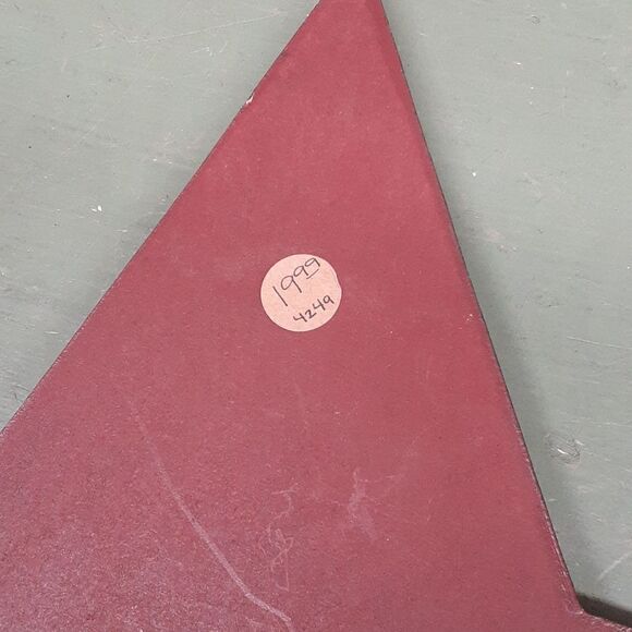 8 pc. Set of the "Spirit of Chrismas" wood ornaments and handmade star - Picture 10 of 15